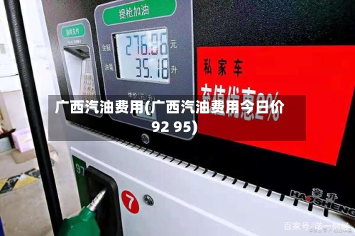 广西汽油费用(广西汽油费用今日价92 95)